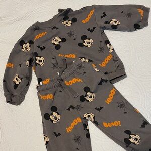 H&M Kids Matching Set - Gray and Orange